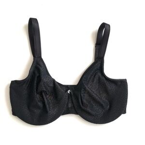 Chantelle C Magnifique Molded Minimizer Underwire Bra Black 32DDDD
